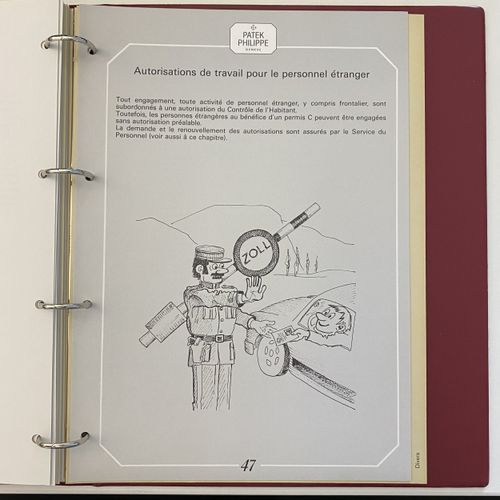 Patek Philippe Patek Philippe Personnel Manual

Dimensions 250 x 310 mm, circa 1&hellip;