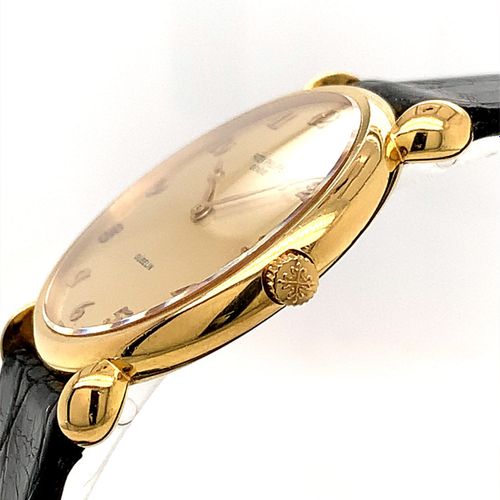 Patek Philippe Elegante orologio da polso piatto di Ginevra - venduto dal gioiel&hellip;