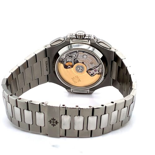 Patek Philippe Nautilus Chronograph Très joli chronographe bracelet genevois, pr&hellip;