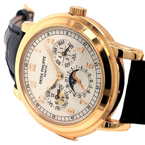 Patek Philippe Importante montre-bracelet genevoise, extrêmement rare et raffiné&hellip;