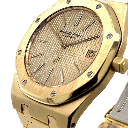 Audemars Piguet Stupendo orologio da polso vintage di Ginevra in oro con datario&hellip;