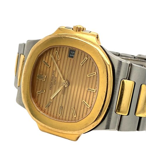 Patek Philippe 
Légendaire montre-bracelet bicolore genevoise avec seconde centr&hellip;