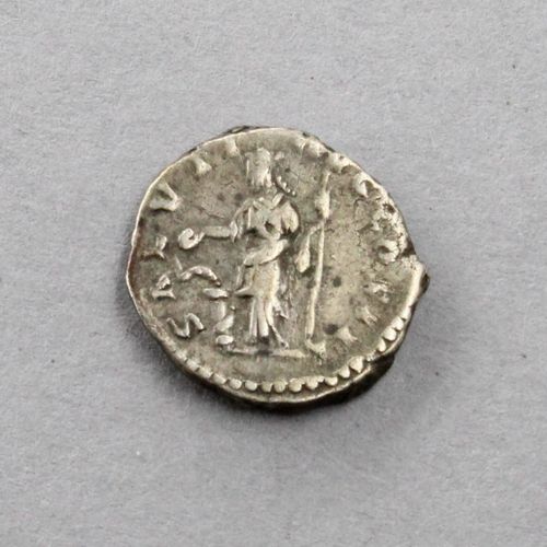 Empire Romain. Marc Aurele (161 180) 
Dernier d'argent frappé à Rome. 
Revers : &hellip;