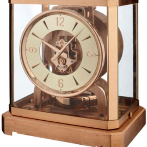 Null Première horloge de table Jaeger-LeCoultre "Türler-Atmos". Boîtier en métal&hellip;