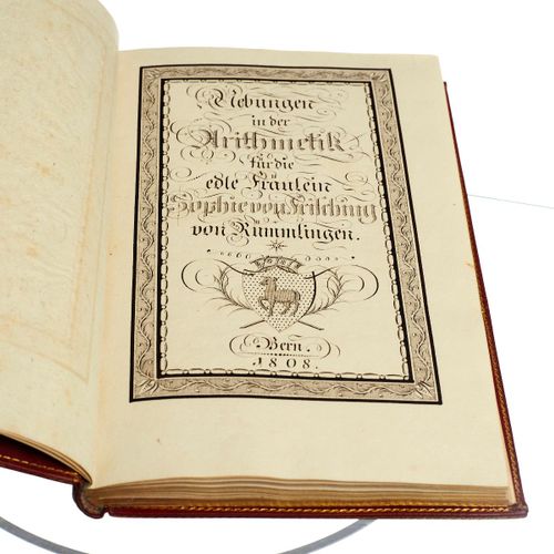 Null Manuscript of Frisching Uebungen in der Arithmetik for the noble Fräulein S&hellip;