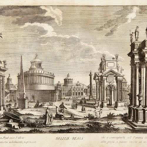 Null Galli da Bibiena Giuseppe 1768. Grabado por Cristo Foro dall' Acqua (1734 V&hellip;