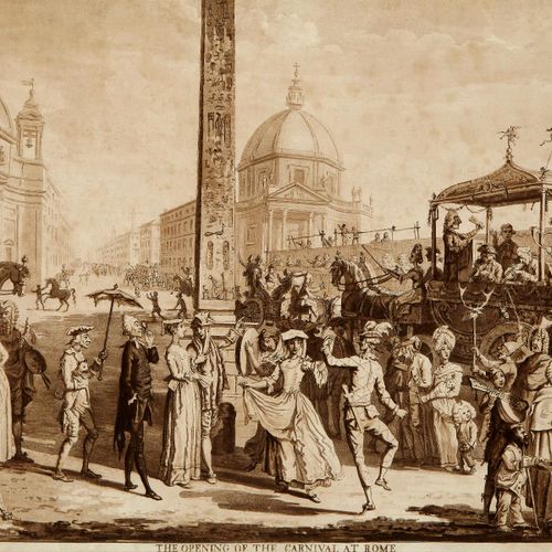 Null Sandby Paul Siglo XVIII "Apertura en el Carnaval de Roma" y "Los romanos ed&hellip;