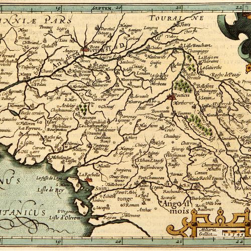Null Mercator Gerhard Vers 1600. "Lacus Lemanus", "Zeelandia", "Burgundia Comita&hellip;