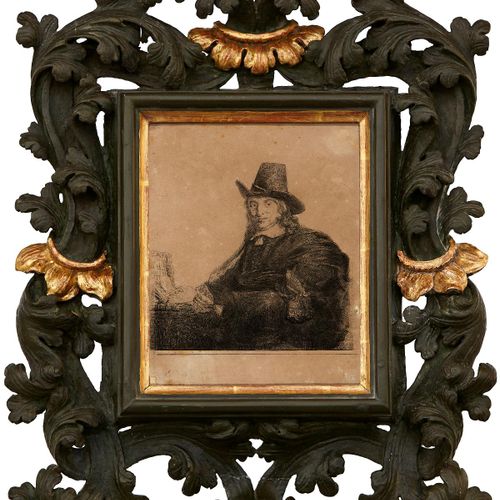 Null van Rijn Rembrandt Harmenszoon Signé en bas à droite dans la plaque. Feuill&hellip;