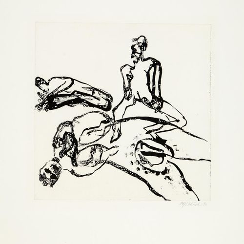 Null Disler Martin. 14/17. Signed. Dated 1990. Height: 75cm width: 58cm. Etching&hellip;