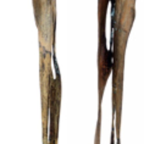 Null 罗特利斯伯格-弗雷迪两者都在一个有机玻璃底座上签署了 "Air"。日期为1993年，编号为152和153，高度分别为35.5厘米和38厘米。两件青铜雕&hellip;