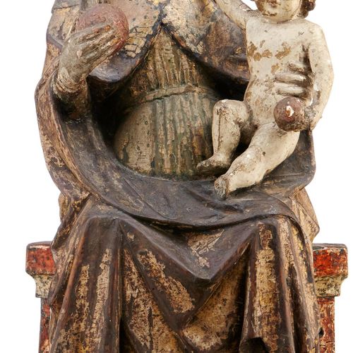 Null Vierge à l'Enfant sur le trône
Bavière, vers 1440. Bois sculpté et peint. L&hellip;