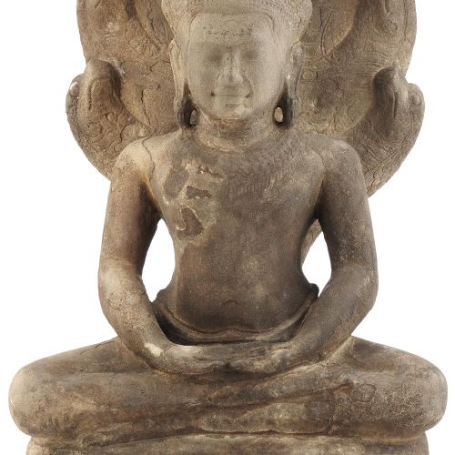 Null Grosser Buddha Muchalinda
Kambodscha, Angkor Wat-Stil, laut Expertise Khmer&hellip;