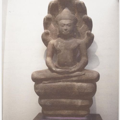 Null Grand Bouddha Muchalinda
Cambodge, style Angkor Wat, selon expertise khmère&hellip;
