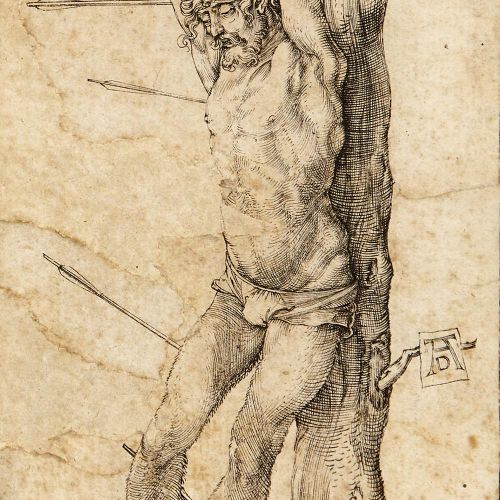 Dürer Albrecht 1471 - 1528 Nürnberg Dürer Albrecht
Saint Sébastien
Monogramme d'&hellip;
