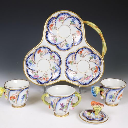 Italië, Mangani porcellane d'arte, porseleinen tafelset, 20e eeuw, Italien, Mang&hellip;