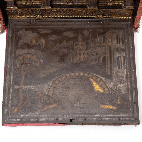 Italië, tafelkabinetje, omgeving Milaan, ca. 1560-1580; Italie, cabinet de table&hellip;