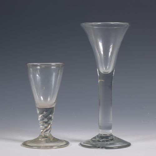 Engeland, wijnglas, 18e eeuw; England, wine glass, 18th century; Chalice and ste&hellip;