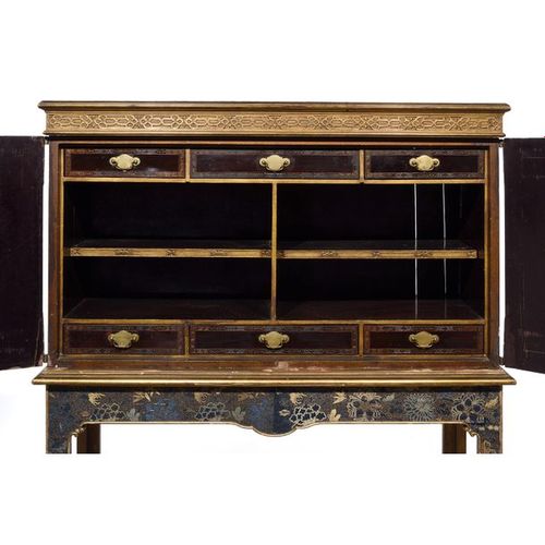 Null ANGLO-CHINESE COROMANDEL, WARING AND GILLOW LAQUER CABINET (PARIS LTD), cir&hellip;