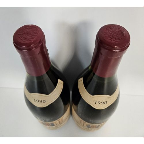 Null 2 Flaschen RUCHOTTES-CHAMBERTIN, Grand cru Domaine Georges Mugneret 1990
