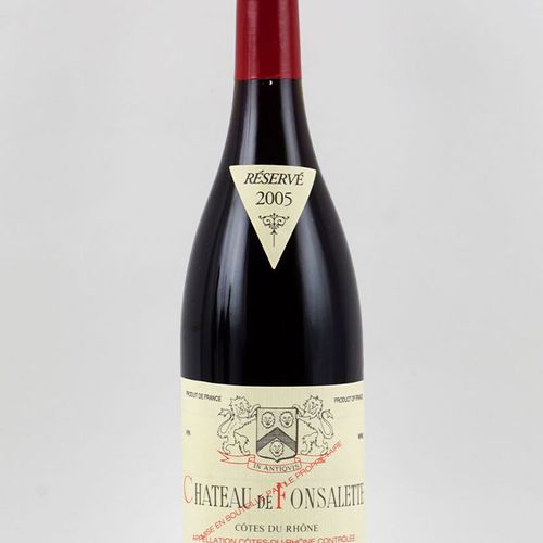 Null Château de Fonsalette Réservé 2005
Côtes du Rhone Appellation Contrôlée
SCE&hellip;