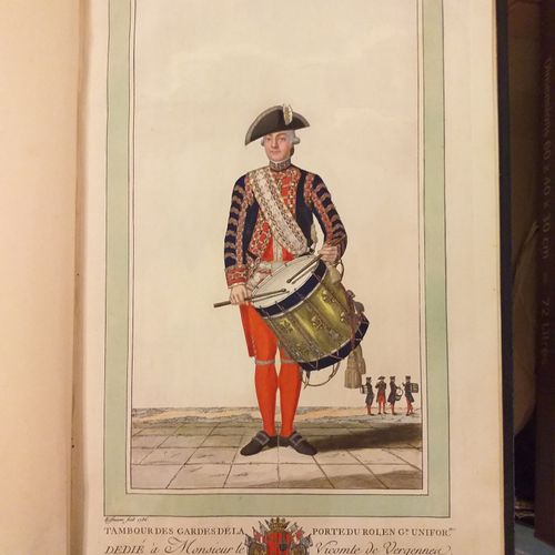 Null HOFFMANN Nicolas 
« La Maison Militaire de Louis XVI » 
Volume relié in-4 (&hellip;