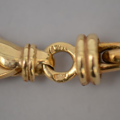 Null Bracelet et chaîne en or jaune (18kt)