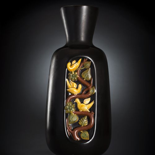 Null Large vase model "6598", Giovanni Gariboldi (1908-1971) for Richard-Ginori &hellip;