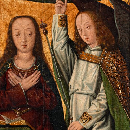 Null North German School, Probably Cologne, c. 1520, The Annunciation to Mary. O&hellip;