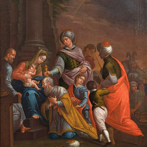 Null Bassano, Jacopo dal Ponte (dopo), Bassano del Grappa 1510 - 1592, L'adorazi&hellip;