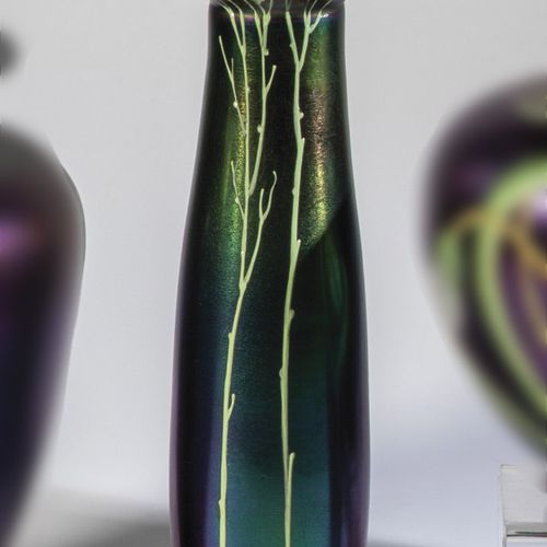 LANGHALSVASE Long-necked vase Ferdinand von Poschinger, Glashttenwerke Buchenau,&hellip;