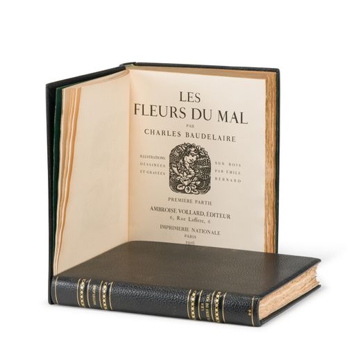 Charles BAUDELAIRE. Les Fleurs du mal. Paris, Ambroise Vollard, 1916. 2 volumes &hellip;