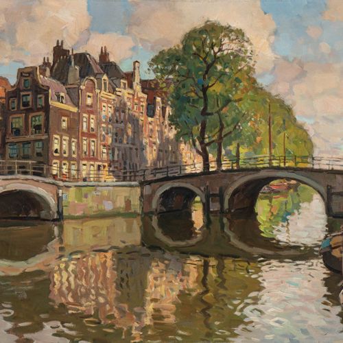 Ben Viegers Ben Viegers
(La Haye 1886 - Nunspeet 1947)
Angle du Reguliersgracht &hellip;
