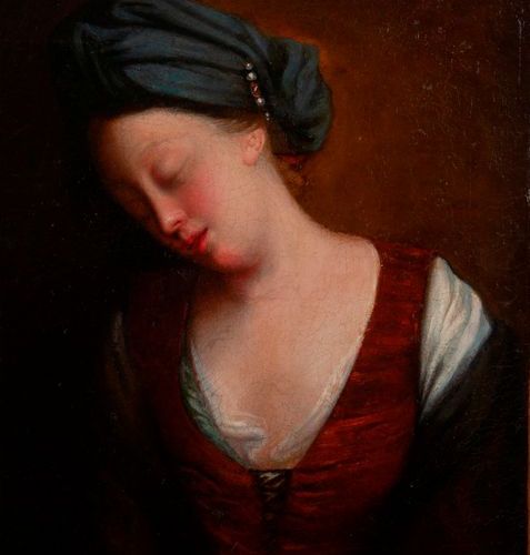 Null Ecole ANGLAISE vers 1780

Jeune femme endormie

Toile

65,5 x 51,5 cm

Rest&hellip;
