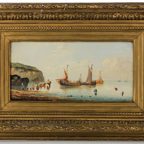Victor Gabriel Gilbert (1847 1935), 17,5 x 36 cm Victor Gabriel Gilbert (1847 19&hellip;