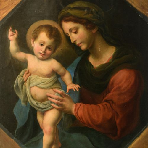 Sykora L., Madonna with Child, after Carlo Dolci, 78 x 95 cm Sykora L., Madonna &hellip;