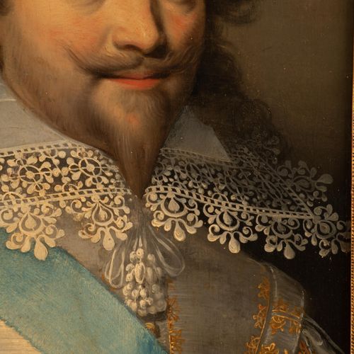 A portrait of Charles d'Albert, Le Connétable de Luynes, 17thC, 27,5 x 34,5 cm A&hellip;