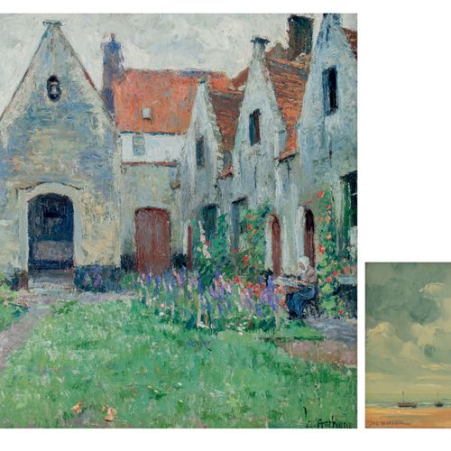 Two works by Gustaaf Anthoine (1897-1925) & Jos Dufour (1896-1976) ß ß Deux œuvr&hellip;
