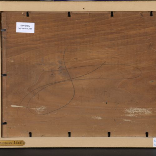 马克西米利安 卢斯(1858 1941) 
北布列塔尼克穆斯特的海边 
板面油画，左下方有签名，位于背面的铅笔。 
26,5 x 35 cm 
我们感谢Deni&hellip;