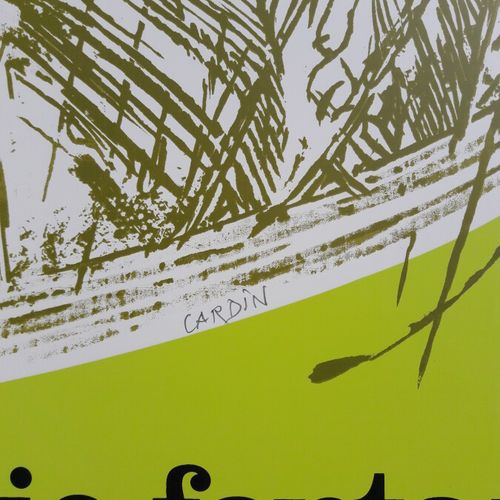 Null CARDIN Annie (1938-) « Cardin, galerie Fontaine, Paris ». Affiche originale&hellip;