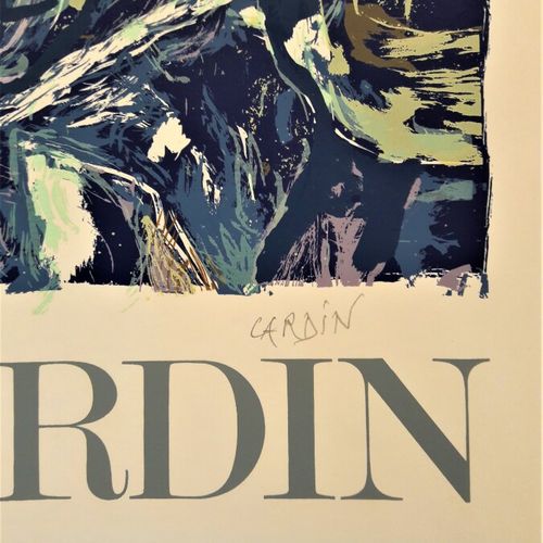 Null CARDIN Annie (1938-) « Annie Cardin, galerie des Beaux-Arts » 1967. Affiche&hellip;