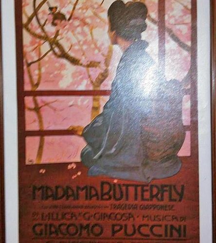 Null « Madame Butterfly », 5 affiches. 71 x 53 cm 


Pourront être divisées.
Les&hellip;