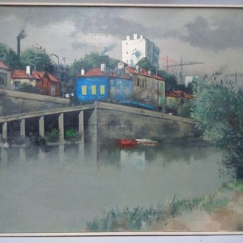 Null Gabriel FERRO (XXe siècle)

"Guinguette à Joinville le Pont"

Huile sur toi&hellip;