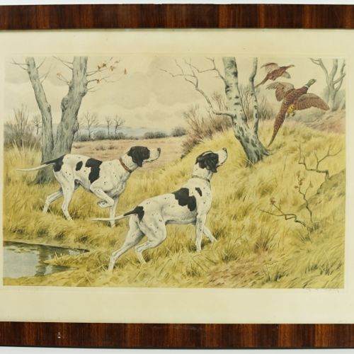 Null George Frédéric Rotig (1873-1961) :

Gravure représentant deux chiens de ty&hellip;