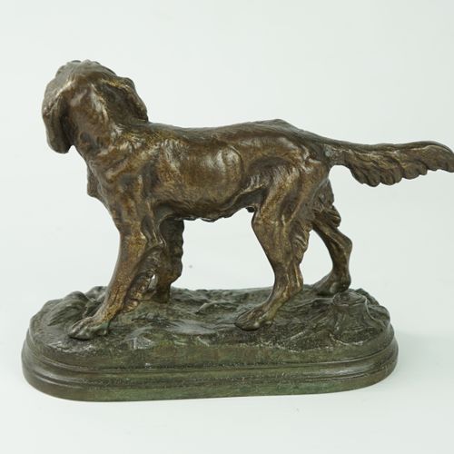 Null A. DUBUCAND (1828-1894) "Setter

Bronce con doble pátina, fundición antigua&hellip;