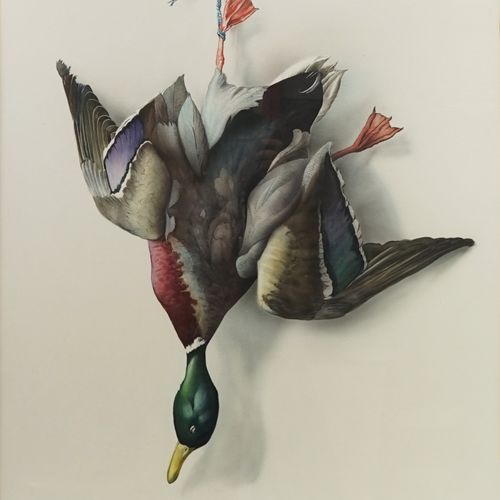 Null Henri DE LINARES (1904-1987) "Nature morte au canard colvert"

Aquarelle

S&hellip;