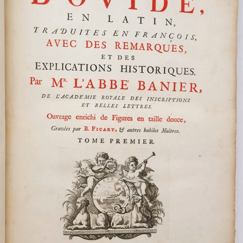 OVIDE. Les Métamorphoses. Amsterdam : R. & J. Wetstein & G. Smith, 1732. — 2 tom&hellip;