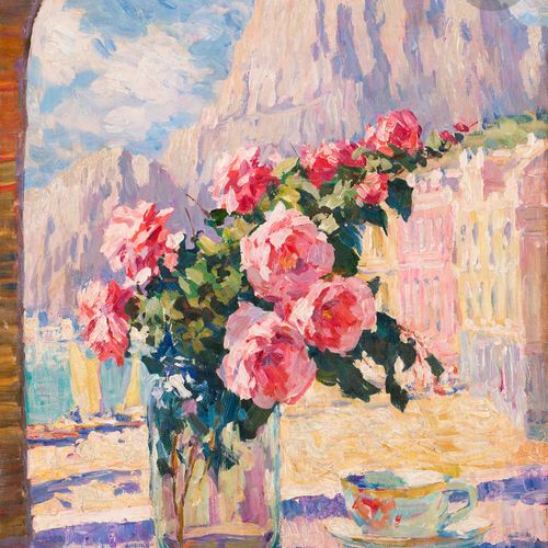 Null Konstantin Ivanovitch GORBATOV (1874-1945)
Bouquet de fleurs à la fenêtre
H&hellip;