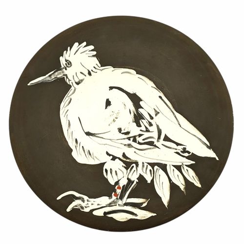 Null Pablo PICASSO (1881-1973) Atelier MADOURA

Assiette oiseau n° 76 1963

Céra&hellip;