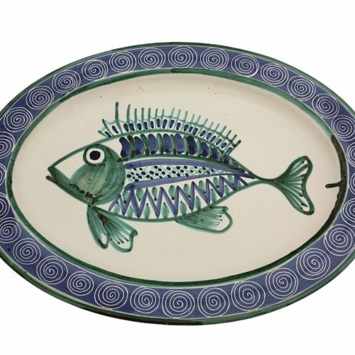 Null Robert PICAULT (1919-2000)

Grand plat ovale poisson

Céramique émaillée

M&hellip;